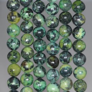Shop Chrysoprase Round Beads! 8MM Black Green Chrysoprase Gemstone Round Loose Beads 15.5 inch Full Strand (80000534-A71) | Natural genuine round Chrysoprase beads for beading and jewelry making.  #jewelry #beads #beadedjewelry #diyjewelry #jewelrymaking #beadstore #beading #affiliate #ad