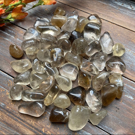 Natural Citrine Tumbled Crystals