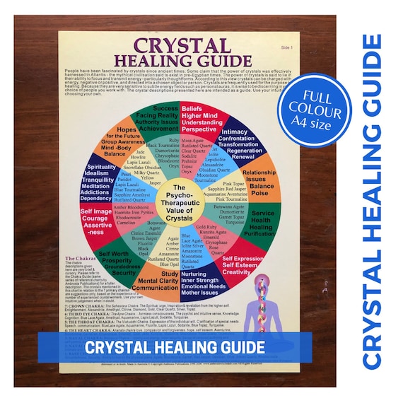 Crystal Healing Guide Chart
