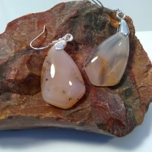 Shop Dendritic Agate Earrings! Dendritic Agate Earrings,Scenic Stone Earrings ,Dendritic Pendant Earrings,Dendritic Agate Earrings. Dendritic Agates Scenic Agates | Natural genuine Dendritic Agate earrings. Buy crystal jewelry, handmade handcrafted artisan jewelry for women.  Unique handmade gift ideas. #jewelry #beadedearrings #beadedjewelry #gift #shopping #handmadejewelry #fashion #style #product #earrings #affiliate #ad