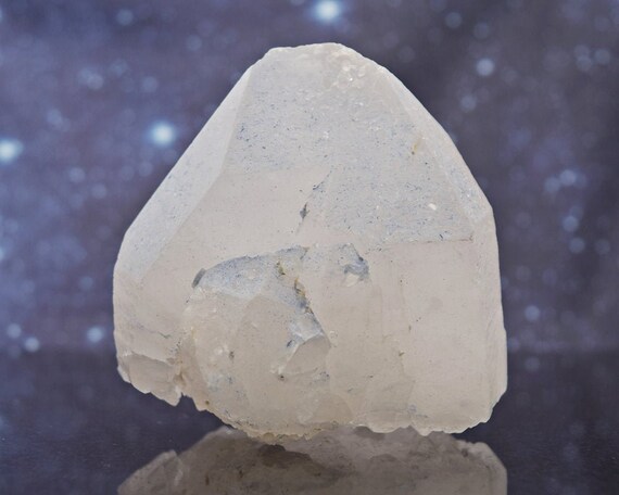 Dumortierite Quartz Crystal From Brazil | Double Terminated | 3.52" | 474.3 Grams