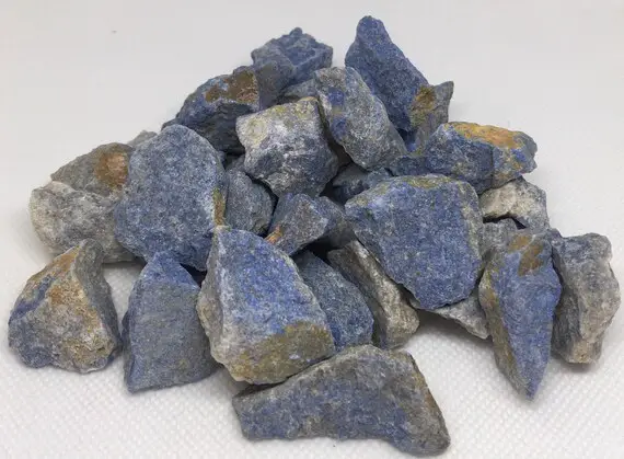 Dumortierite Natural Raw Stone, Stone Of Self-confidence, Promotes Clarity And Self Discipline, Patience, Courage, Healing Crystals