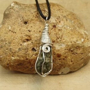 Shop Epidote Jewelry! Rare Epidote pendant. Green Crystal Reiki jewelry uk. Silver plated Wire wrapped necklace | Natural genuine Epidote jewelry. Buy crystal jewelry, handmade handcrafted artisan jewelry for women.  Unique handmade gift ideas. #jewelry #beadedjewelry #beadedjewelry #gift #shopping #handmadejewelry #fashion #style #product #jewelry #affiliate #ad
