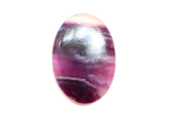 Big Size Fluorite Crystal Cabochon | Fluorite Cabochon | Home Living, Spirituality Religion, Loose Stone, Flourite Worry Stone, Pocket Stone