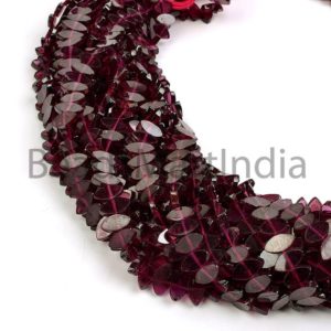 Shop Garnet Bead Shapes! Garnet Flat Marquise Shape Natural Beads, Natural Garnet Beads, Flat Marquise Shape Garnet Beads, Garnet Beads, Wholesale Garnet Beads | Natural genuine other-shape Garnet beads for beading and jewelry making.  #jewelry #beads #beadedjewelry #diyjewelry #jewelrymaking #beadstore #beading #affiliate #ad