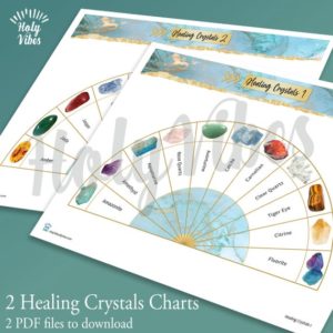 Shop Healing Stones Charts! Healing Crystals Chart – 3 Dowsing chart – Crystal Dowsing Chart to download – Pendulum charts | Shop jewelry making and beading supplies, tools & findings for DIY jewelry making and crafts. #jewelrymaking #diyjewelry #jewelrycrafts #jewelrysupplies #beading #affiliate #ad