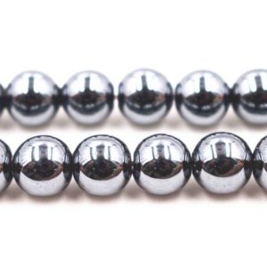 Shop Hematite Bead Shapes! Natural AA Hematite Beads,6mm 8mm 10mm 12mm Hematite beads,one strand 15" | Natural genuine other-shape Hematite beads for beading and jewelry making.  #jewelry #beads #beadedjewelry #diyjewelry #jewelrymaking #beadstore #beading #affiliate #ad