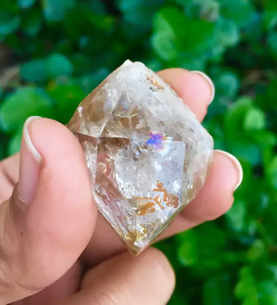 Herkimer Diamond (1) Raw Crystal Herkimer Diamond Quartz Aa Jumbo Natural Gemstone - Raw Quartz Stone Mineral Specimen -herkimer New York