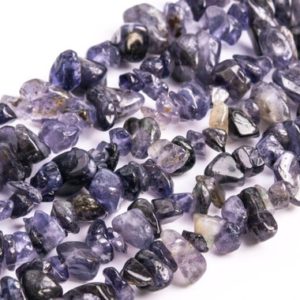 Shop Iolite Chip & Nugget Beads! Genuine Natural Iolite Loose Beads Sri Lanka Grade A Pebble Chips Shape 7-9mm | Natural genuine chip Iolite beads for beading and jewelry making.  #jewelry #beads #beadedjewelry #diyjewelry #jewelrymaking #beadstore #beading #affiliate #ad