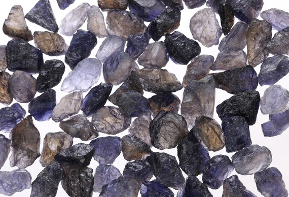Large Raw Iolite Pieces, Rough Iolite, Genuine Iolite Crystal, Healing Crystal, Bulk Raw Gemstone, Liolite004