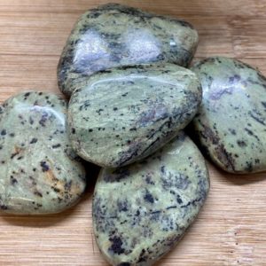 Shop Jade Shapes! Dragon Jade Nephrite polished palm Stones crystal | Natural genuine stones & crystals in various shapes & sizes. Buy raw cut, tumbled, or polished gemstones for making jewelry or crystal healing energy vibration raising reiki stones. #crystals #gemstones #crystalhealing #crystalsandgemstones #energyhealing #affiliate #ad