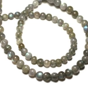 Shop Labradorite Bead Shapes! Fil 39cm 70-80pc env – Perles de Pierre – Labradorite Boules 5-6mm | Natural genuine other-shape Labradorite beads for beading and jewelry making.  #jewelry #beads #beadedjewelry #diyjewelry #jewelrymaking #beadstore #beading #affiliate #ad