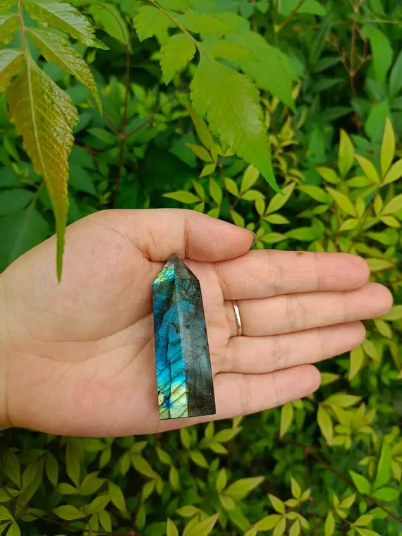 Labradorite Point Tower 2" (50-60mm)