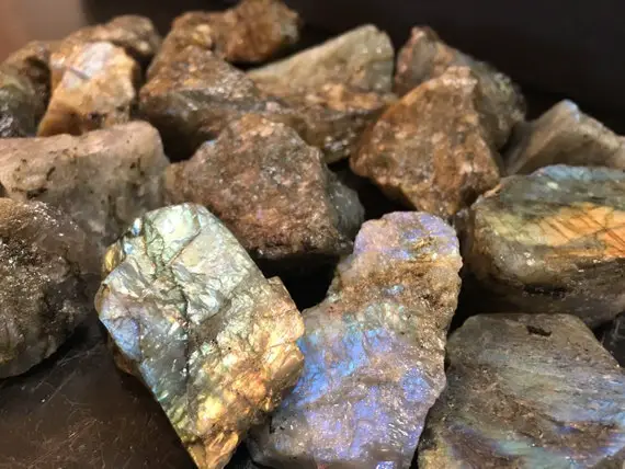 Labradorite Stone - Raw Labradorite Crystal - Labradorite Chunk - Healing Crystals & Stones - Rough Labradorite - Natural Labradorite Raw