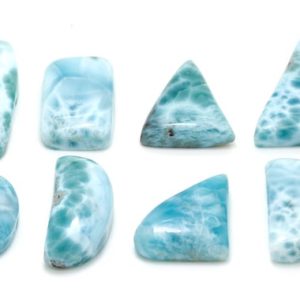 Shop Larimar Chip & Nugget Beads! Natural Dominican Larimar Cabochon – Chips Rock Stone Gemstone Pear Tear Oval Triangle Shape Beads for Ring Necklace Pendant Jewelry – PGL88 | Natural genuine chip Larimar beads for beading and jewelry making.  #jewelry #beads #beadedjewelry #diyjewelry #jewelrymaking #beadstore #beading #affiliate #ad