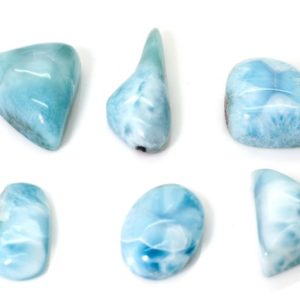 Shop Larimar Chip & Nugget Beads! Natural Dominican Larimar Cabochon – Chips Rock Stone Gemstone Tear Drop Shape Beads for Ring Necklace Pendant Jewelry – PGL71 | Natural genuine chip Larimar beads for beading and jewelry making.  #jewelry #beads #beadedjewelry #diyjewelry #jewelrymaking #beadstore #beading #affiliate #ad