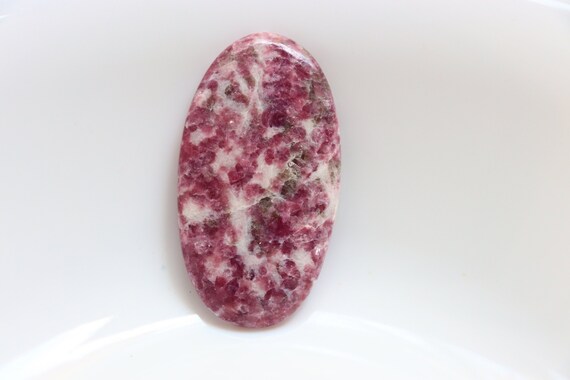 Big Size Pink Lepidolite Cabochon, Healing Crystal, Chakras, Crystal Grid, Crystal, Lepidolite Crystal, Lepidolite Cabochon, Loose Stone.