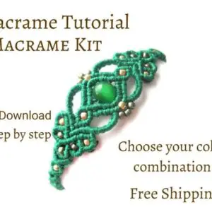 How to tie Hemp Jewelry (Macramé)