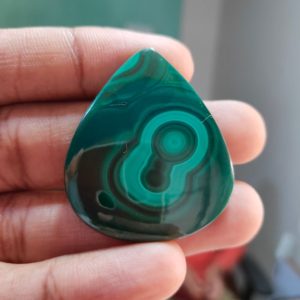 Shop Malachite Cabochons! Natural Malachite Pear Cabochon For Making Jewelry, Free Size Malachite Cabochon,Wholesale Malachite Cabochon Dimensions-43x37x7mm Wt-23g… | Natural genuine stones & crystals in various shapes & sizes. Buy raw cut, tumbled, or polished gemstones for making jewelry or crystal healing energy vibration raising reiki stones. #crystals #gemstones #crystalhealing #crystalsandgemstones #energyhealing #affiliate #ad