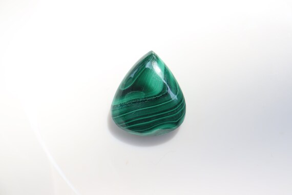 Malachite Mini Palm Stone, Malachite Crystal / Malachite Palmstone / Green Palm Stone / Malachite Thumb Stone / Malachite Polished Stone