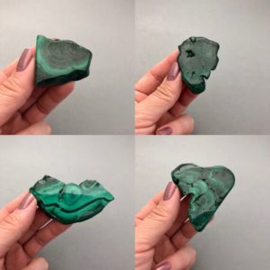Shop Malachite Shapes! Small Malachite Slab | Natural genuine stones & crystals in various shapes & sizes. Buy raw cut, tumbled, or polished gemstones for making jewelry or crystal healing energy vibration raising reiki stones. #crystals #gemstones #crystalhealing #crystalsandgemstones #energyhealing #affiliate #ad