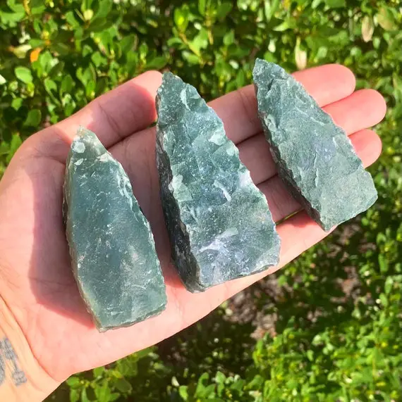 Moss Agate Tower, Raw Moss Agate, Reiki Charged