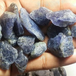 Shop Raw & Rough Iolite Stones! Natural Iolite rough Gemstone,Real Iolite Raw Material,Iolite Gemstone,Iolite Specimens,Iolite Slices,Iolite Big size Raw Slices for Jewelry | Natural genuine stones & crystals in various shapes & sizes. Buy raw cut, tumbled, or polished gemstones for making jewelry or crystal healing energy vibration raising reiki stones. #crystals #gemstones #crystalhealing #crystalsandgemstones #energyhealing #affiliate #ad