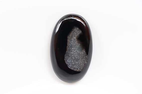 A+ Quality, Natural Black Onyx Druzy Gemstone, Big Size High Quality, Amazing Onyx Druzy Stone, Black Onyx Druzy, Loose Stone, Gemstone.