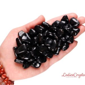 Shop Tumbled Onyx Crystals & Pocket Stones! Set Of 3 Black Onyx Tumbled Stones, Black Onyx, Tumbled Stones, Stones, Crystals, Rocks, Gifts, Gemstones, Gems, Zodiac Crystals, Healing | Natural genuine stones & crystals in various shapes & sizes. Buy raw cut, tumbled, or polished gemstones for making jewelry or crystal healing energy vibration raising reiki stones. #crystals #gemstones #crystalhealing #crystalsandgemstones #energyhealing #affiliate #ad