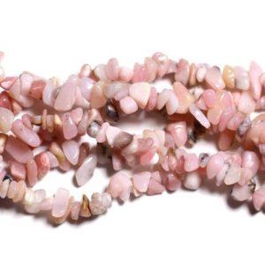 Shop Opal Chip & Nugget Beads! Fil 85cm 250pc env – Perles Pierre – Opale Rose Rocailles Chips 5-10mm | Natural genuine chip Opal beads for beading and jewelry making.  #jewelry #beads #beadedjewelry #diyjewelry #jewelrymaking #beadstore #beading #affiliate #ad