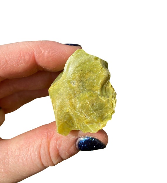 Raw Green Opal Stone (1" - 2") - Rough Green Opal Crystal - Healing Crystals & Stones - Green Opal Raw - Natural Stones - Green Opal Rough