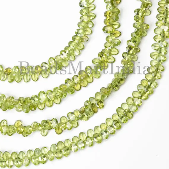 4x6-6x8 Mm Peridot Faceted Beads, Peridot Natural Beads, Peridot Oval Shape Beads, Peridot Faceted Oval Shape Beads,peridot Faceted Oval