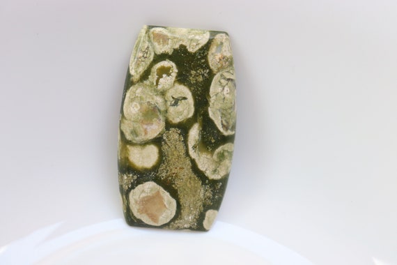 Rainforest Rhyolite Cabochon Stone, Healing Rainforest Jasper Crystals, Healing Rhyolite Stones, Pocket Stone, Loose Stone, Gemstone.