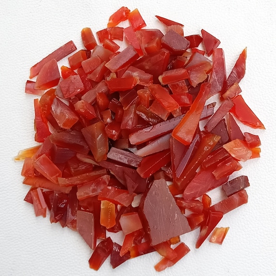 Raw Red Onyx Crystal, Red Onyx Rough, Chalcedony Onyx Cabochon, Rough Shards, Onyx Points For Pendants, Necklace Diy Jewelry Supply