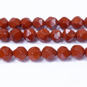Shop Red Jasper Faceted Beads! red jasper star cut beads – natural red gemstone – faceted star beads – 8mm diamond beads – jewelry making supplies – 15inch | Natural genuine faceted Red Jasper beads for beading and jewelry making.  #jewelry #beads #beadedjewelry #diyjewelry #jewelrymaking #beadstore #beading #affiliate #ad