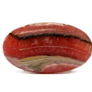 Shop Rhodochrosite Cabochons! Rhodochrosite Oval Gemstone (36mm x 21mm x 5mm) 46.5cts – Natural Cabochon Stone – Loose Crystal | Natural genuine stones & crystals in various shapes & sizes. Buy raw cut, tumbled, or polished gemstones for making jewelry or crystal healing energy vibration raising reiki stones. #crystals #gemstones #crystalhealing #crystalsandgemstones #energyhealing #affiliate #ad