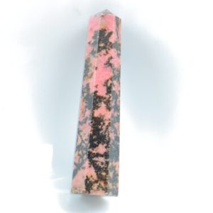 Shop Rhodonite Points & Wands! Rhodonite Tower, polished Rhodonite, Crystal Tower stone, Polished Rhodonite Tower Stone, Rhodonite Pocket Stone, Natural Rhodonite | Natural genuine stones & crystals in various shapes & sizes. Buy raw cut, tumbled, or polished gemstones for making jewelry or crystal healing energy vibration raising reiki stones. #crystals #gemstones #crystalhealing #crystalsandgemstones #energyhealing #affiliate #ad
