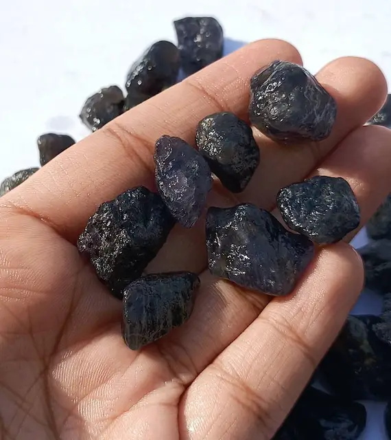 Rough Iolite Crystal Pieces / Loose Gemstone Wholesale Price / Raw Iolite Lot/ Healing Mineral Iolite / Iolite Bulk Lot