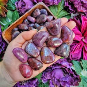 Shop Ruby Stones & Crystals! Ruby Tumbles – Natural Ruby – No. 810 | Natural genuine stones & crystals in various shapes & sizes. Buy raw cut, tumbled, or polished gemstones for making jewelry or crystal healing energy vibration raising reiki stones. #crystals #gemstones #crystalhealing #crystalsandgemstones #energyhealing #affiliate #ad