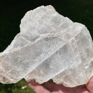 Shop Selenite Shapes! 6.8" Selenite Charging Plate, Large Selenite Plate, Clear Selenite Slab from Utah #6 | Natural genuine stones & crystals in various shapes & sizes. Buy raw cut, tumbled, or polished gemstones for making jewelry or crystal healing energy vibration raising reiki stones. #crystals #gemstones #crystalhealing #crystalsandgemstones #energyhealing #affiliate #ad
