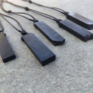 Shungite Necklace, Men's Pendant, EMF Protection Jewelry for Him, Surfer Gift for Friend, Spiritual Birthday Gift | Natural genuine Array jewelry. Buy crystal jewelry, handmade handcrafted artisan jewelry for women.  Unique handmade gift ideas. #jewelry #beadedjewelry #beadedjewelry #gift #shopping #handmadejewelry #fashion #style #product #jewelry #affiliate #ad