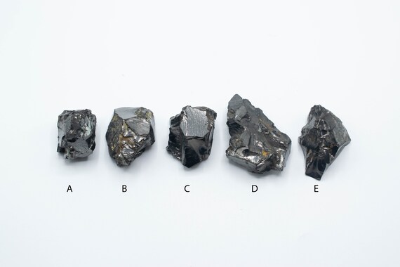 Shungite Nuggets // Shungite // Metaphysical Stone // Mineral Specimen // Village Silversmith