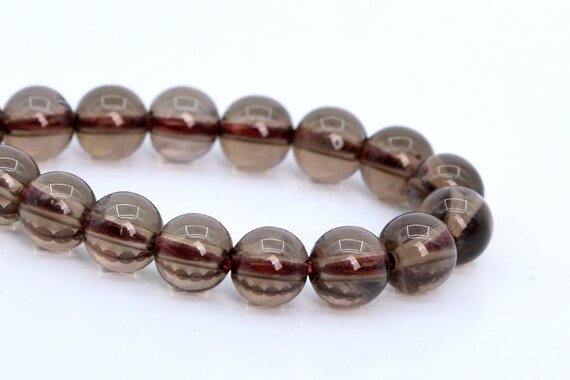 4mm Smoky Quartz Beads Grade Aaa Natural Gemstone Half Strand Round Loose Beads 7.5" Bulk Lot Options (102020h-444)