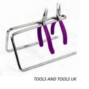 Shop Jewelry Making Tool Storage & Plier Racks! Sturdy Metal Steel Stand Holder For Pliers For Jewelry and Beading Pliers | Shop jewelry making and beading supplies, tools & findings for DIY jewelry making and crafts. #jewelrymaking #diyjewelry #jewelrycrafts #jewelrysupplies #beading #affiliate #ad