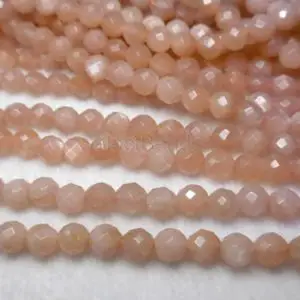 Shop Sunstone Necklaces! natural sunstone  faceted beads – pink sunstone beads – genuine sunstone – pink sunstone necklace beads – sunstone jewelry beads -15inch | Natural genuine Sunstone necklaces. Buy crystal jewelry, handmade handcrafted artisan jewelry for women.  Unique handmade gift ideas. #jewelry #beadednecklaces #beadedjewelry #gift #shopping #handmadejewelry #fashion #style #product #necklaces #affiliate #ad