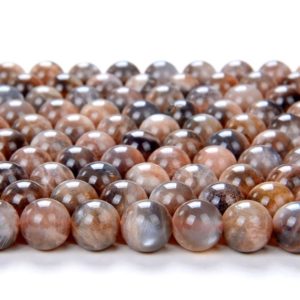 Shop Sunstone Beads! 6MM Black Sunstone Gemstone  Grade AAA Round Beads 15 inch Full Strand (80008134-D20) | Natural genuine beads Sunstone beads for beading and jewelry making.  #jewelry #beads #beadedjewelry #diyjewelry #jewelrymaking #beadstore #beading #affiliate #ad