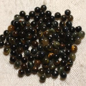 Shop Tiger Eye Bead Shapes! 20pc – stone beads – Falcon and Tiger eye balls 3mm 4558550010537 | Natural genuine other-shape Tiger Eye beads for beading and jewelry making.  #jewelry #beads #beadedjewelry #diyjewelry #jewelrymaking #beadstore #beading #affiliate #ad