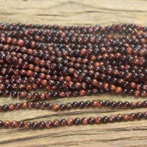 Shop Tiger Eye Bead Shapes! small red tigers eye beads – 2mm tigers eye beads – 3mm red gemstone beads – tiny spacer stone beads – jewelry making supplies – 15inch | Natural genuine other-shape Tiger Eye beads for beading and jewelry making.  #jewelry #beads #beadedjewelry #diyjewelry #jewelrymaking #beadstore #beading #affiliate #ad
