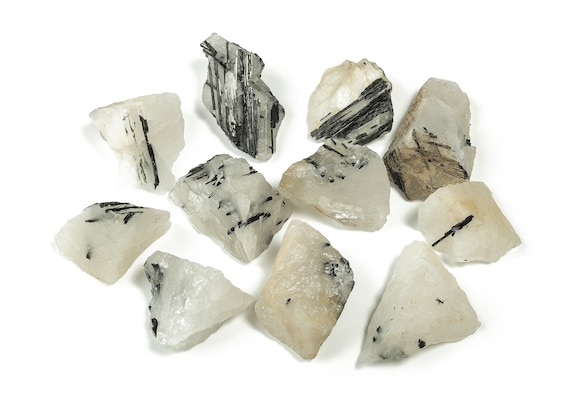 Tourmalinated Quartz Raw Stone – Natural Tourmalinated Stone – Rough Tourmalinated Crystal – Healing Crystal – Raw Tourmalinated– Ra1032