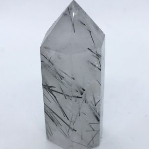 Shop Tourmalinated Quartz Points & Wands! Tourmalinated quartz wand 52g – 55g | Natural genuine stones & crystals in various shapes & sizes. Buy raw cut, tumbled, or polished gemstones for making jewelry or crystal healing energy vibration raising reiki stones. #crystals #gemstones #crystalhealing #crystalsandgemstones #energyhealing #affiliate #ad